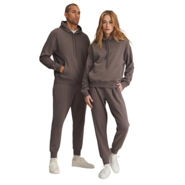 Naadam Unisex Terry Hoodie, Steel Gray - Luxury Comfort for Every Occasion