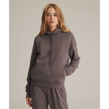Naadam Unisex Terry Hoodie - Soft Cotton and Cashmere Blend