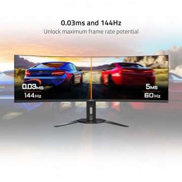 GIGABYTE AORUS CO49DQ 49" QD OLED Gaming Monitor