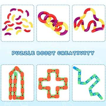 Luminest 43pcs Fidget Toys Pack for Stress Relief