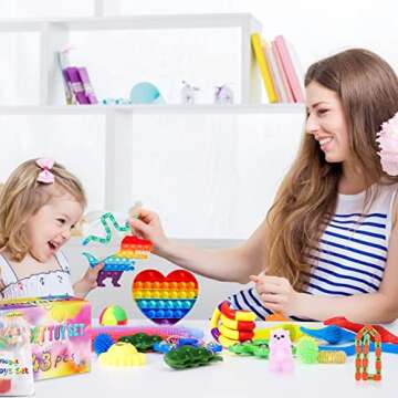 Luminest 43pcs Fidget Toys Pack for Stress Relief