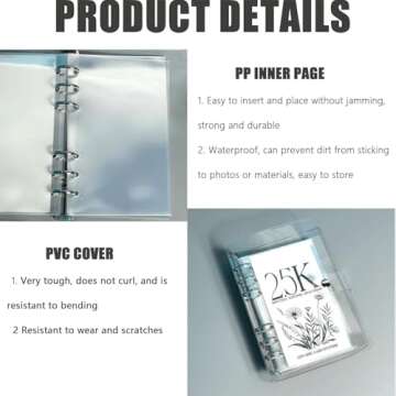 BAOAGO 5k/10k Savings Challenges Book - Fun Savings Tracker