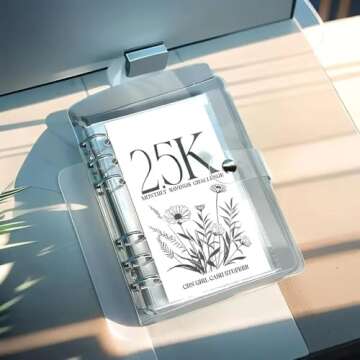 BAOAGO 5k/10k Savings Challenges Book - Fun Savings Tracker