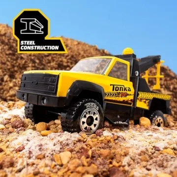 Tonka Steel Classics Tow Truck - Durable Fun for Kids