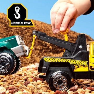Tonka Steel Classics Tow Truck - Durable Fun for Kids