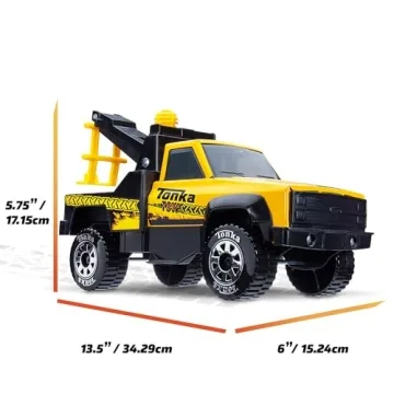 Tonka Steel Classics Tow Truck - Durable Fun for Kids