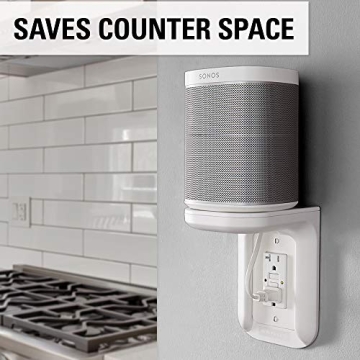 Sanus Outlet Shelf Mount for Smart Speakers - 10 lbs Capacity