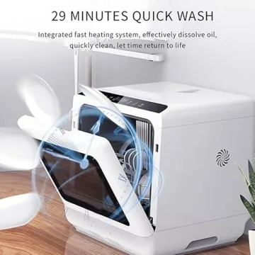 AooDen Portable Dishwasher for Apartments & RVs