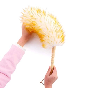 Premium Green Vivid Lambswool Duster for Effortless Cleaning