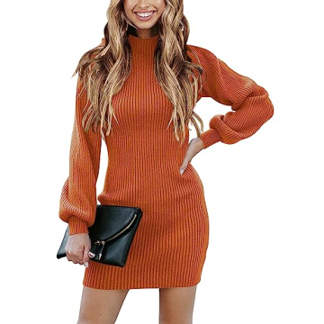 Stylish ANRABESS Women Long Sleeve Mini Dress - Perfect Fit