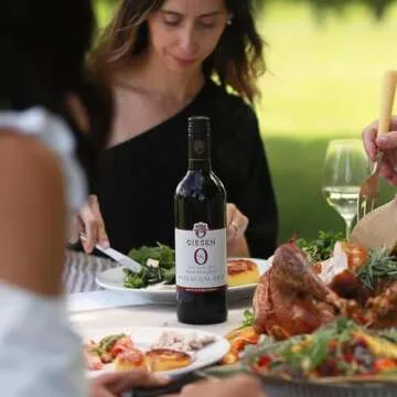 Giesen 0% Non-Alcoholic Premium Red, New Zealand, Delicate Aromas, Made with Merlot and Cabernet Franc Grapes, 750ml