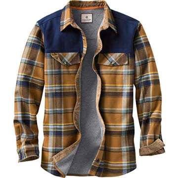 Legendary Whitetails Men's Cedar Swamp Shirt Jacket Large