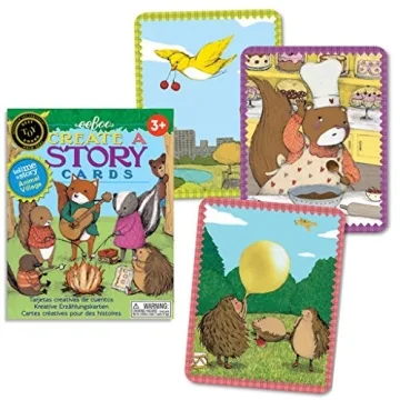 eeBoo Animal Village Create A Story Cards for Ages 3+