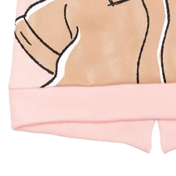 Stylish Baby Yoda Toddler Girls Sweatshirt & Pants Set