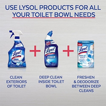 Lysol Click Gel Toilet Cleaner - Lavender Freshness for 30 Days