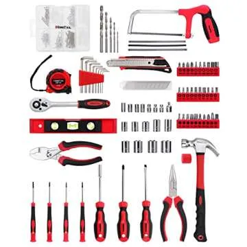 KingTool Home Repair Tool Kit - 226 Piece General Home/Auto Repair Tool Set, General Mechanic Tool Set, General Household Tool Kit, Perfect for Homeowner, Diyer, Handyman