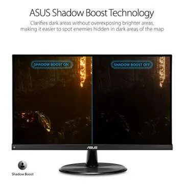 ASUS VP249QGR 23.8” Gaming Monitor 144Hz Full HD (1920 x 1080) IPS 1ms FreeSync ELMB Eye Care DisplayPort HDMI VGA, BLACK