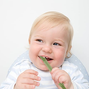 Fu Store Silicone Teething Straws for Infants 3-36 Months