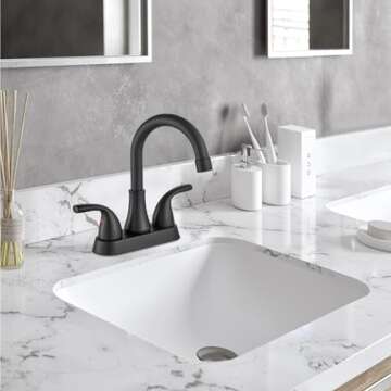 Stylish Cinwiny 4 Inch Bathroom Sink Faucet for Modern Homes