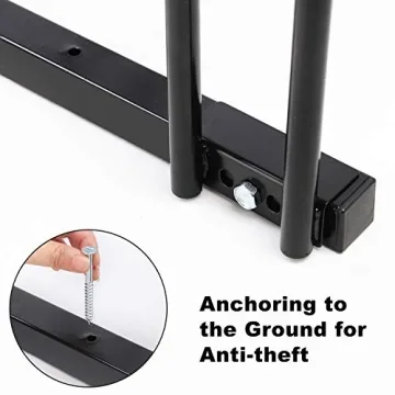 Hromee 5-Rack Adjustable Bike Stand for Secure Storage