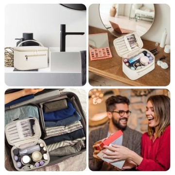 Wandering Nature Makeup Bag in Vegan Leather for Women