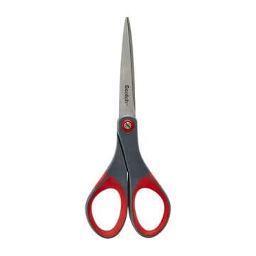 Scotch 6" Precision Scissors, Great for Everyday Use (1446)