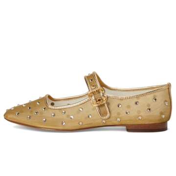 Elegant Sam Edelman Michaela Mary Jane Flats for Women