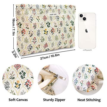 Stylish STARDW Aesthetic Makeup Bag for Women and Girls