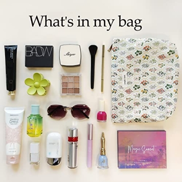 Stylish STARDW Aesthetic Makeup Bag for Women and Girls