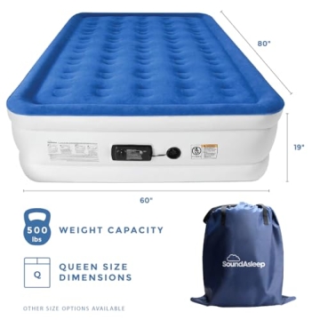 SoundAsleep Dream Series Air Mattress with ComfortCoil Technology