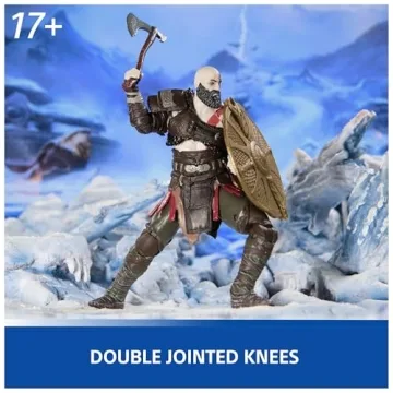 6-Inch Kratos Action Figure with Accessories for PS5 Fans