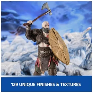 6-Inch Kratos Action Figure with Accessories for PS5 Fans