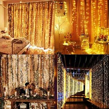ANJAYLIA LED Fairy String Lights, 80 LED Twinkle Lights Battery Operated for Garden Home Party Wedding Festival Decorations Crafting Lights, Warm White