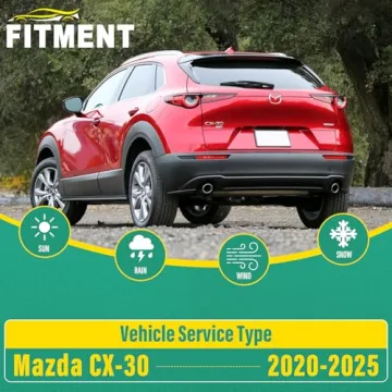 Premium 26" 16" 14" Windshield Wiper Blades for Mazda CX-30 - Efficient All Weather Replacement