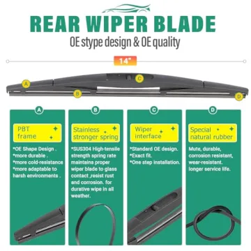 Mazda CX-30 Premium Wiper Blades 2020-2025 Set - OEM Quality
