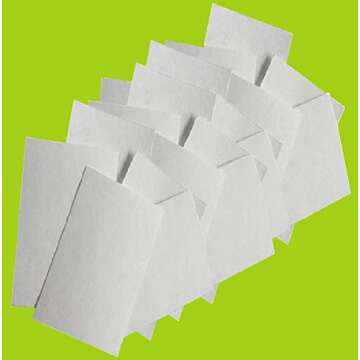DuPont Tyvek 55gm A4 - Pack of 20 Sheets (8.3" X 11.7") - ships from the USA