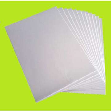 DuPont Tyvek 55gm A4 - Pack of 20 Sheets (8.3" X 11.7") - ships from the USA