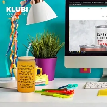 KLUBI 16oz Tumbler Funny Gift for Birthdays and More