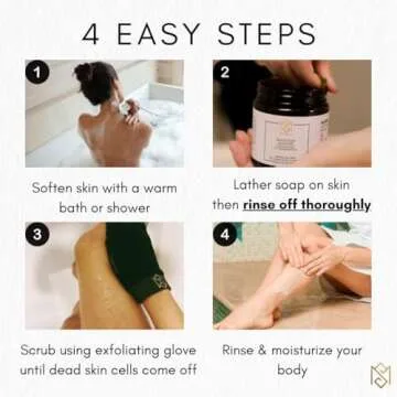 Exfoliating Kessa Mitt Spa Set - Moroccan Dead Skin Remover