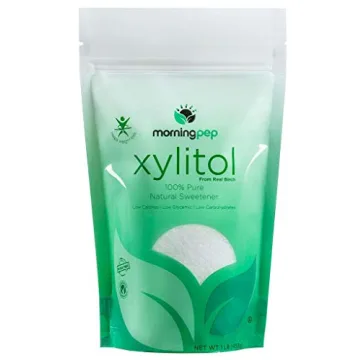 Morning Pep Pure Birch Xylitol Sweetener - Keto Friendly, Non-GMO, Gluten-Free