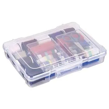ArtBin 6946ZZ Photo & Craft Organizer 4" x 6" Box Set, [12] Plastic Storage Cases, Clear