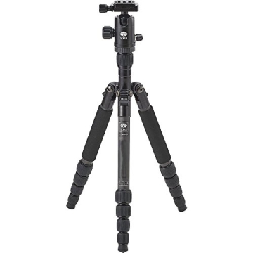 Sirui T-025X Carbon Fiber Tripod with C-10 Ball Head – Ideal for Travel Photography