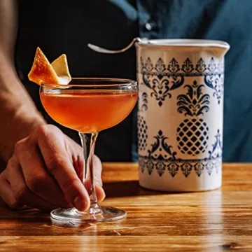 PIÑA Seamless Porcelain Cocktail Mixing Glass 600mL