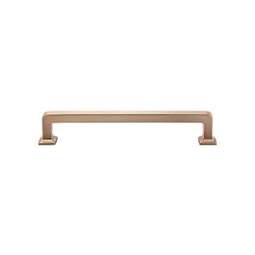 Top Knobs - TK705HB - Ascendra Pull 6 5/16" (c-c) - Honey Bronze - Transcend Collection