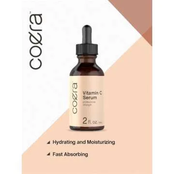 Coera Vitamin C Serum for All Skin Types - 2 oz