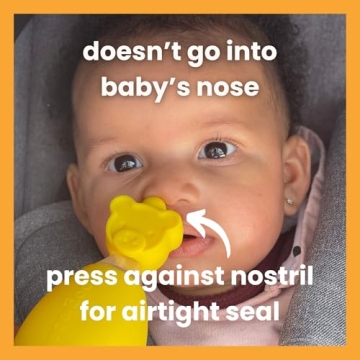 Oogiebear Baby Nasal Aspirator - Safe & Effective for Babies