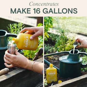 Organic Insecticide & Fungicide for Plants – Natural Plant Fungicide for Powdery Mildew & Insect Control – Indoor & Outdoor Use – Safe for Houseplants, Vegetables, Fruits & Gardens – Gnat Killer