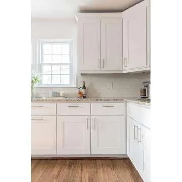 ONESTOCK Unfinished Solid Oak Wood Cabinet Replacement Doors for Refacing Kitchen, Cupboard, Drawers, Bathroom Panels, Shaker Style, Paintable, Stainable, & Drillable