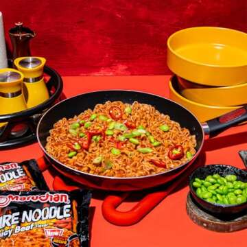 Maruchan Fire Spicy Beef Ramen Noodles, 22 Count, Easy Meal