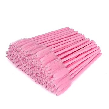G2PLUS 300PCS Eyelash Brush, Disposable Eyelash Mascara Brushes Wands Applicator Tools Makeup Brush ...